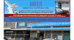 Desktop Screenshot of barfieldltd.com